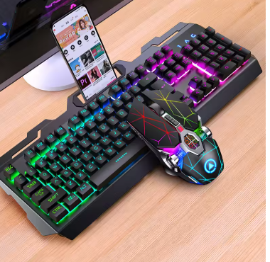 GX2 Wired RGB Gaming Combo: Mechanical-Feel Keyboard & Mouse