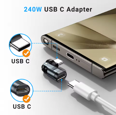 AUFU 540° Rotatable 240W USB-C PD Adapter