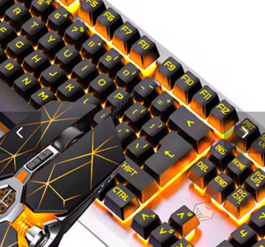 GX2 Wired RGB Gaming Combo: Mechanical-Feel Keyboard & Mouse